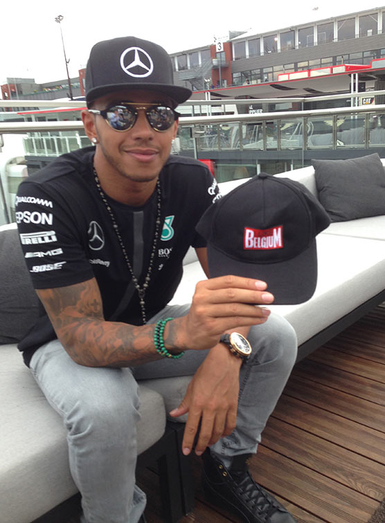 I Like Belgium : Lewis Hamilton